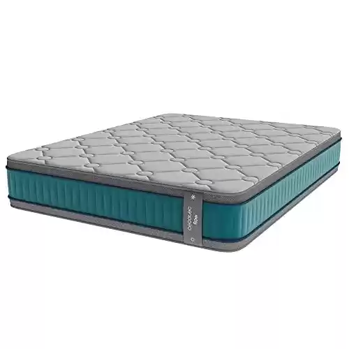 Colchón Híbrido Cecotec Flow 8990 Hybrid 150x200 cm Muelles Ensacados + Visco