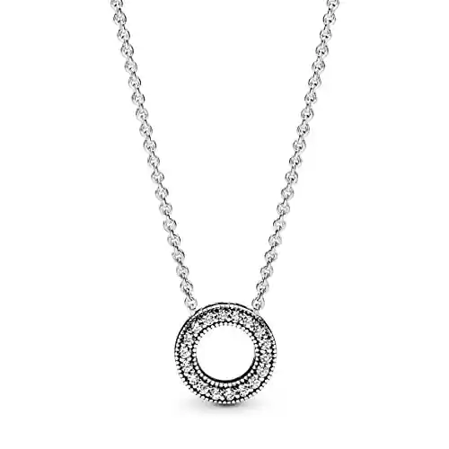 Collar con colgante Mujer plata Pandora 397436CZ-45