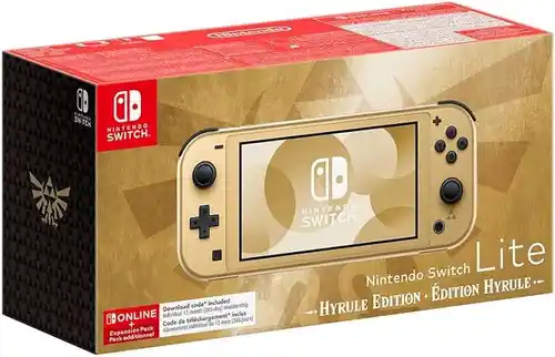 Consola Nintendo Switch Lite Zelda Hyrule Edición limitada