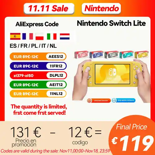 Consola Nintendo Switch Lite