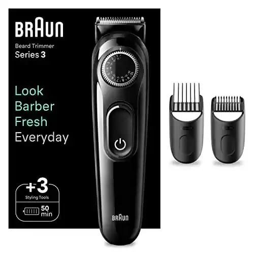 Cortapelos y Recortadora De Barba Braun Series 3 - BT3410