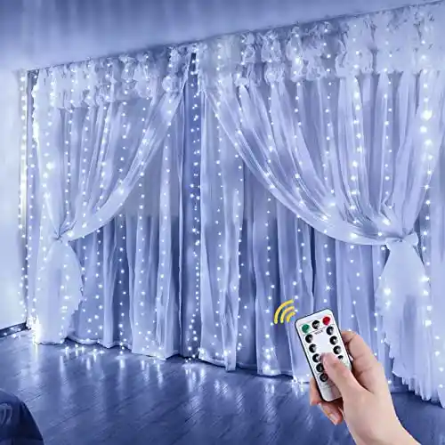 Cortina de luces 3M con 300 LEDs.