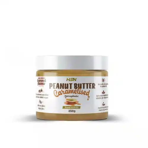 Crema de Cacahuete Caramelizada de HSN 250 g