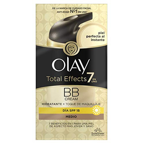 Crema Olay Total Effects 7 en 1 BB Cream Anti-Edad Tono Medio SPF 15