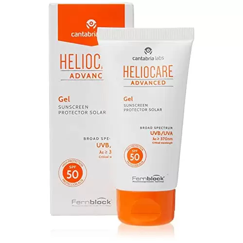 Crema solar facial Heliocare Advanced Gel SPF 50 de 50ml