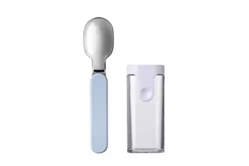 Cuchara plegable Mepal Ellipse de acero inoxidable