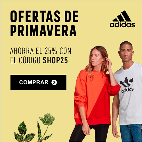 Cupón 25% Adidas en una selección de productos