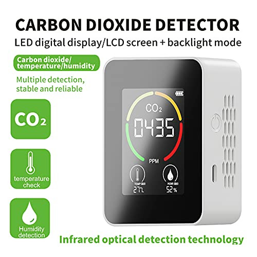 Detector de CO2 Termohigrómetro Multifuncional (cupón 50%)