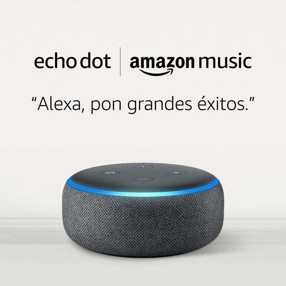 Echo Dot Alexa + 6 meses GRATIS Amazon Music Unlimited