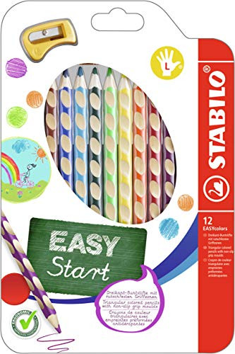 Estuche Stabilo Easy Start para zurdos