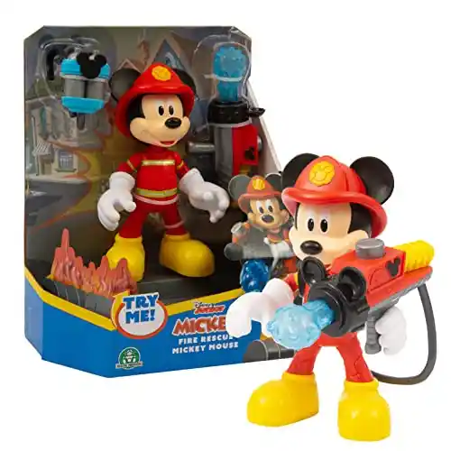 Figura articulada Mickey Bombero 15CM