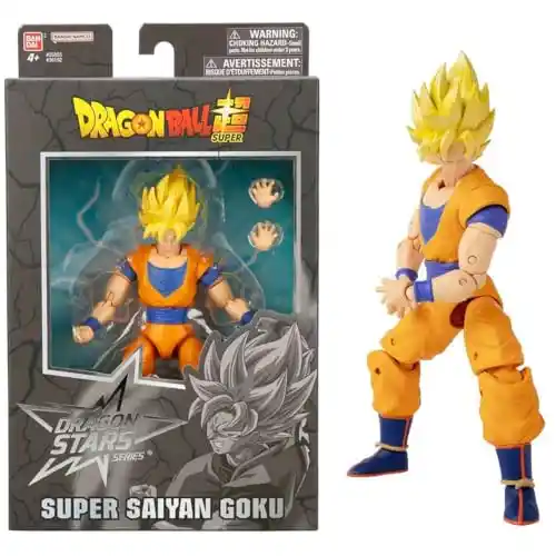 Figura Goku Super Saiyan Bandai de 17 cm