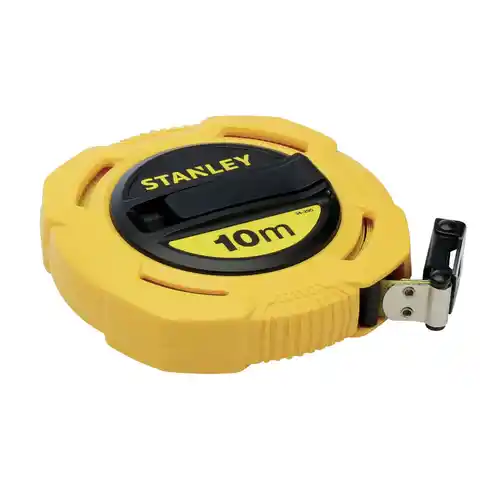 Flexómetro Stanley de fibra 10 metros.
