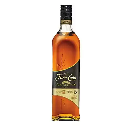 Flor de Caña Ron de 5 Años, 700ml