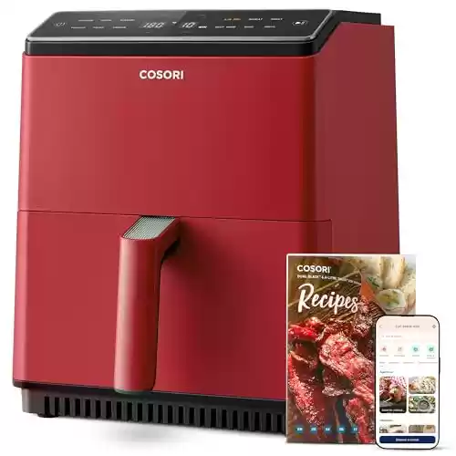Freidora de Aire 6,4 L COSORI Wifi Dual Blaze