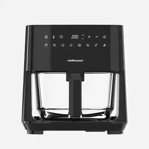 Freidora sin aceite Mellerware Crunchy Glass 4.5L