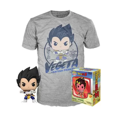 Funko Pop Vegeta + Camiseta talla M | Dragon Ball Z Special Edition 614