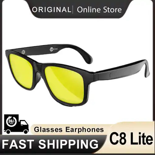 Gafas de Sol Inteligentes Lenovo Lecoo C8 Lite con Auriculares Bluetooth 5.0 HiFi y Micrófono HD