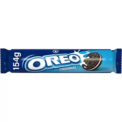 Galletas de Cacao Rellenas de Crema Sabor Vainilla Oreo Original