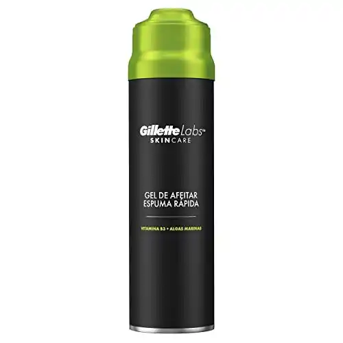 Gel de Afeitar Gillette Labs con Espuma Rápida 198ml