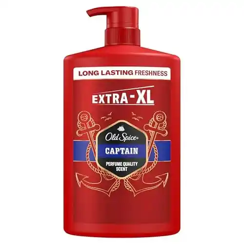 Gel de ducha y champú Old Spice Captain 3 en 1 (1 L)