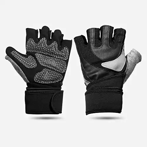 Guantes entrenamiento gimnasio Amazon Brand