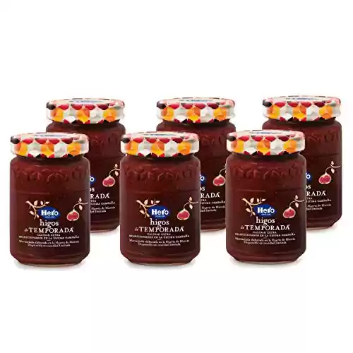 Hero - Mermelada de Higos de Temporada Calidad Extra Pack de 6x350 g