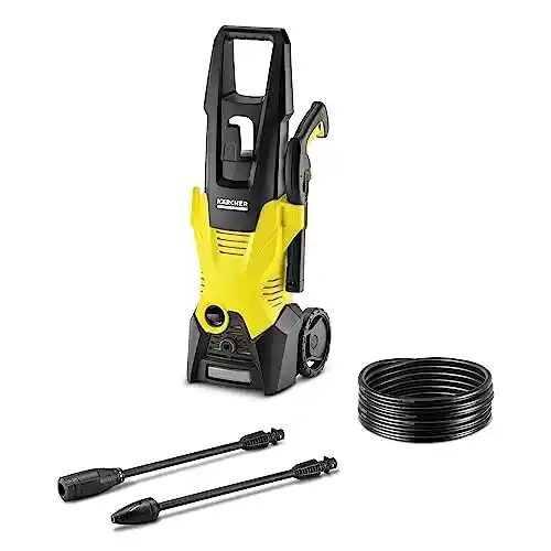 Hidrolimpiadora de alta presión Kärcher K 3, 120 bar, 1.600W, 380L/h, incluye accesorios y depósito de detergente