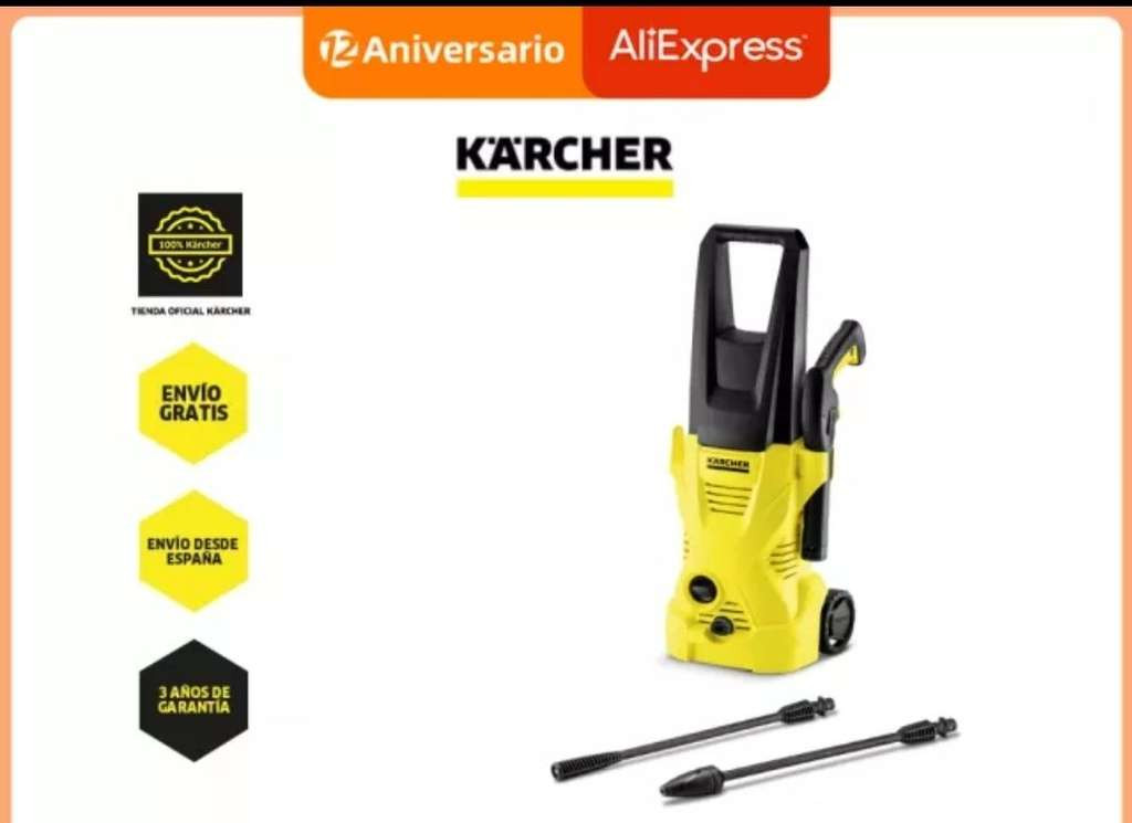 Hidrolimpiadora de alta presión Karcher K2 110 bar