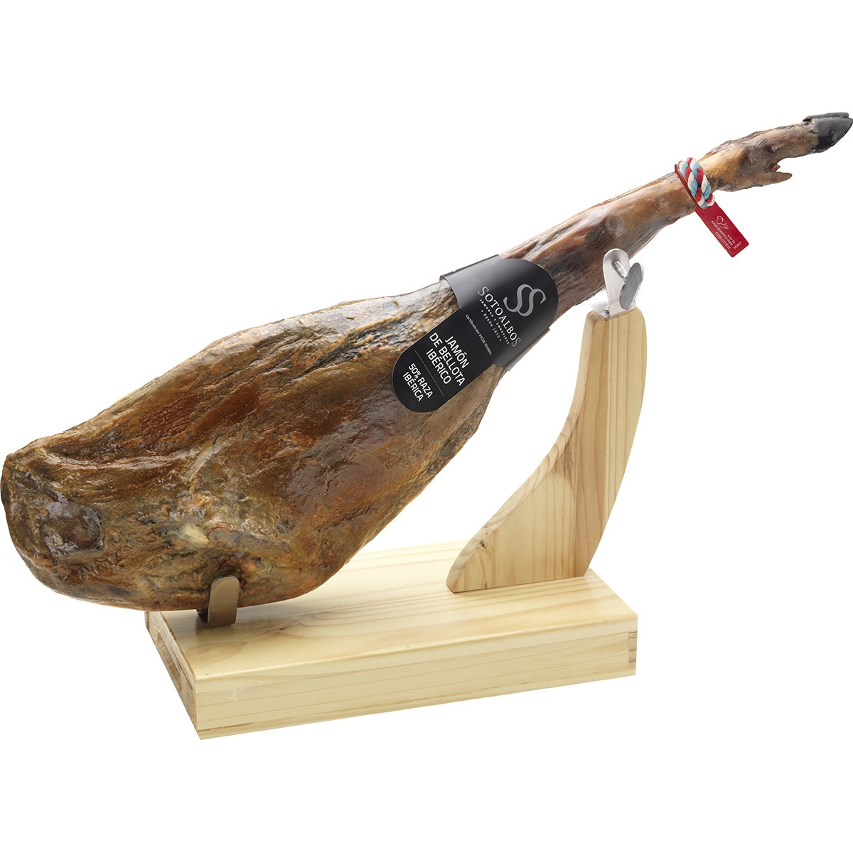 Jamón de bellota ibérico 50% raza ibérica pieza 8 kg de Sotoalbos
