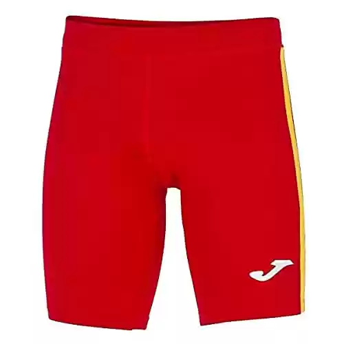 Joma Elite VII Short Running, Hombre, Rojo Amarillo. Cómodo y transpirable por 6,49€.