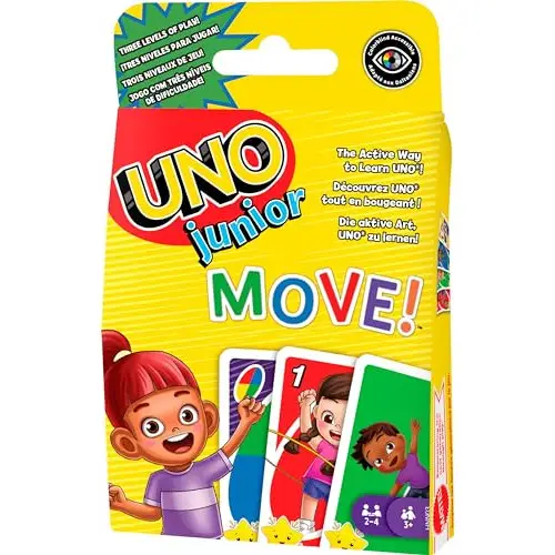 Juego de cartas UNO Junior Move! +3 años