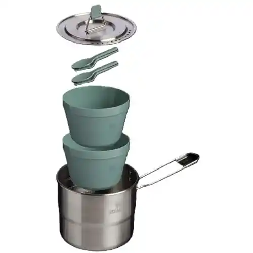 Juego de cocina Stanley Go Cookset 1.1L de 6 piezas para camping