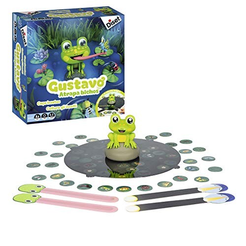 Juego de mesa infantil Gustavo atrapa bichos