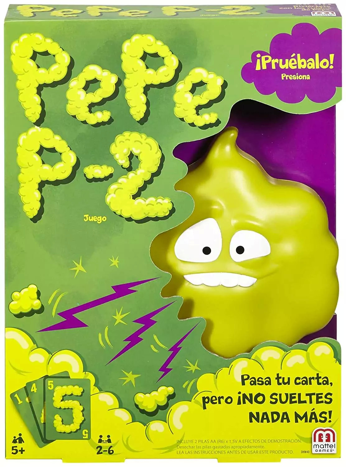Juego de mesa infantil Mattel Games Pedorretas