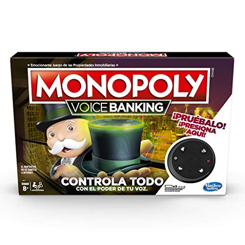 Juego de mesa Monopoly versión Voice Banking