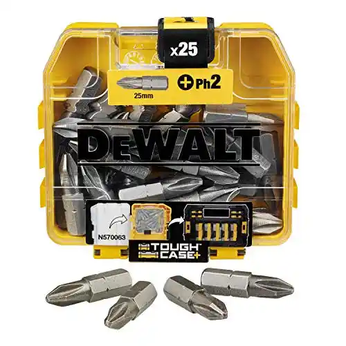Juego de puntas Phillips (25 unidades, 25 mm) - DeWalt DT7909QZ Flip PH2