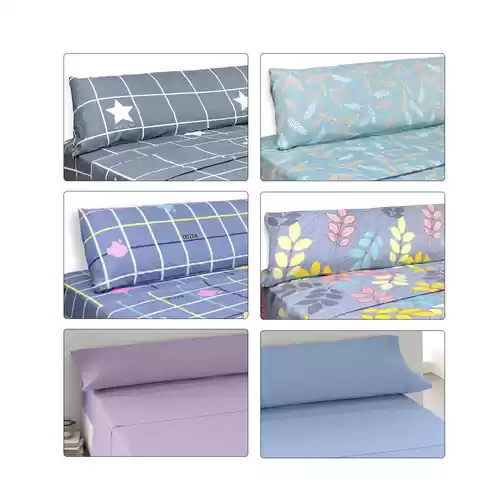 Juego de Sábanas 3 piezas MERCURY HOME, Modelo Aleatorio. Sábana Bajera + Encimera + Funda de Almohada