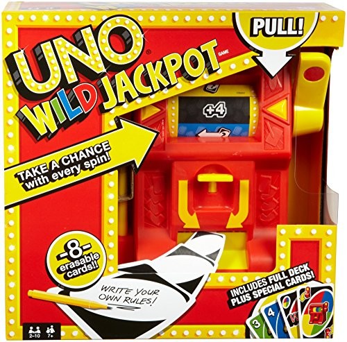 Juego de mesa UNO Wild Jackpot
