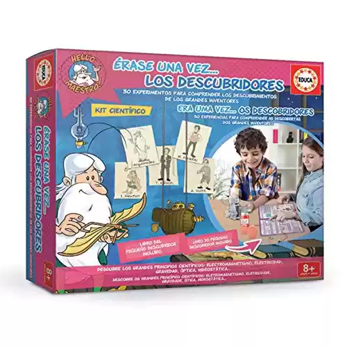 Kit científico con 30 experimentos Educa