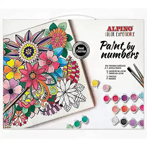 Kit de Pintura por Números Alpino Paint By Numbers