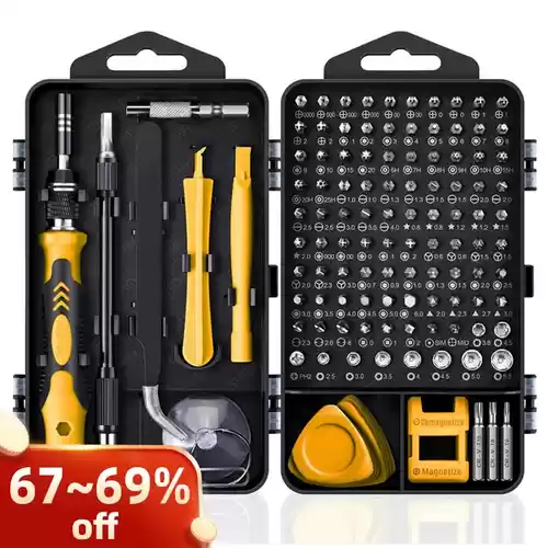 Kit destornilladores magnéticos de precisión para Ordenadores