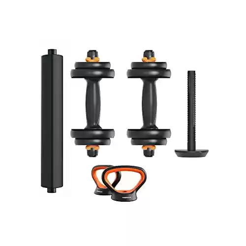 Kit Mancuernas V2 + Barra + Pesa Rusa 10KG Xiaomi FED
