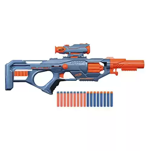 Lanzador Nerf Elite 2.0 Eaglepoint RD-8 + 16 Dardos Nerf Elite Oficiales