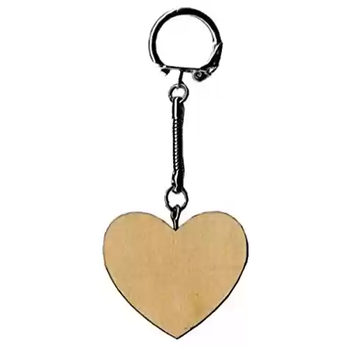 Llavero corazón madera Artemio