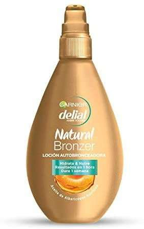 Loción Autobronceadora Garnier Delial Natural Bronze para Cuerpo y Rostro - 150ml