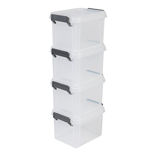 Lote 4 cajas apilables