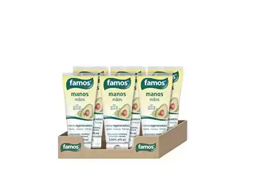 Lote 6 cremas de manos regeneradoras Famos