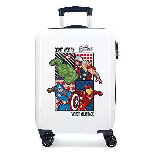 Maleta de cabina 34x55x20 cms Rígida ABS Marvel Los Vengadores