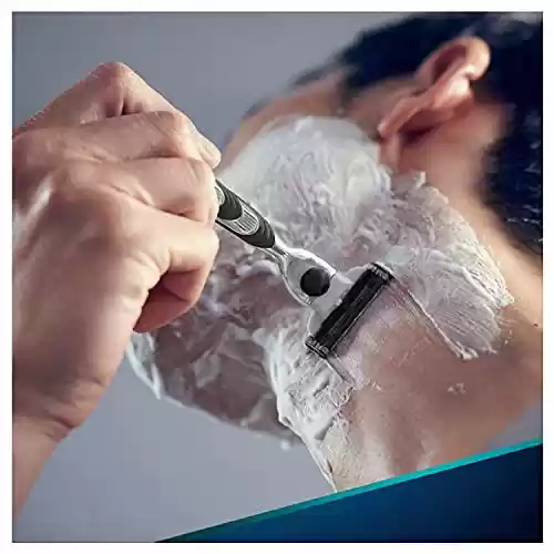 Maquinilla de Afeitar Hombre + 12 Cuchillas de Recambio Gillette Mach3